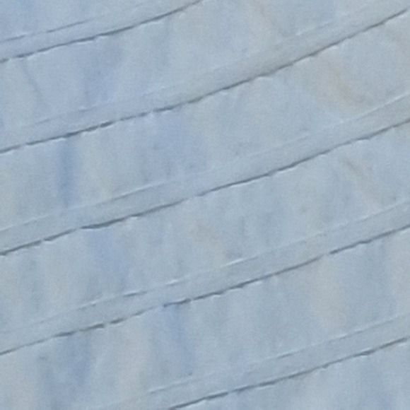 DUVET COVER IKEA STRIPED AQUA COTTON #147 - Picture 1 of 9